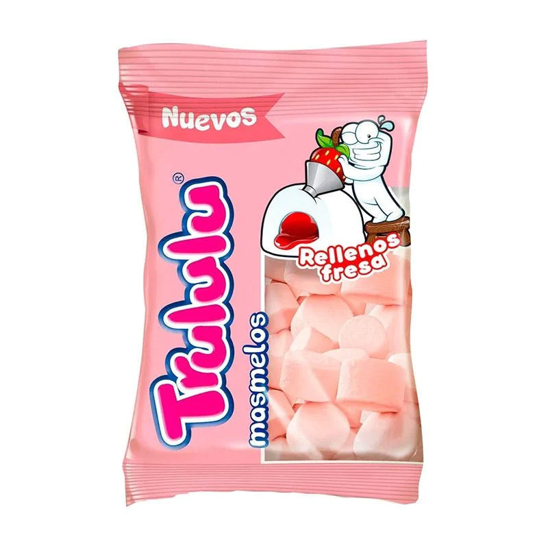 Trululu Rellenos de Fresa Masmelos 50gr