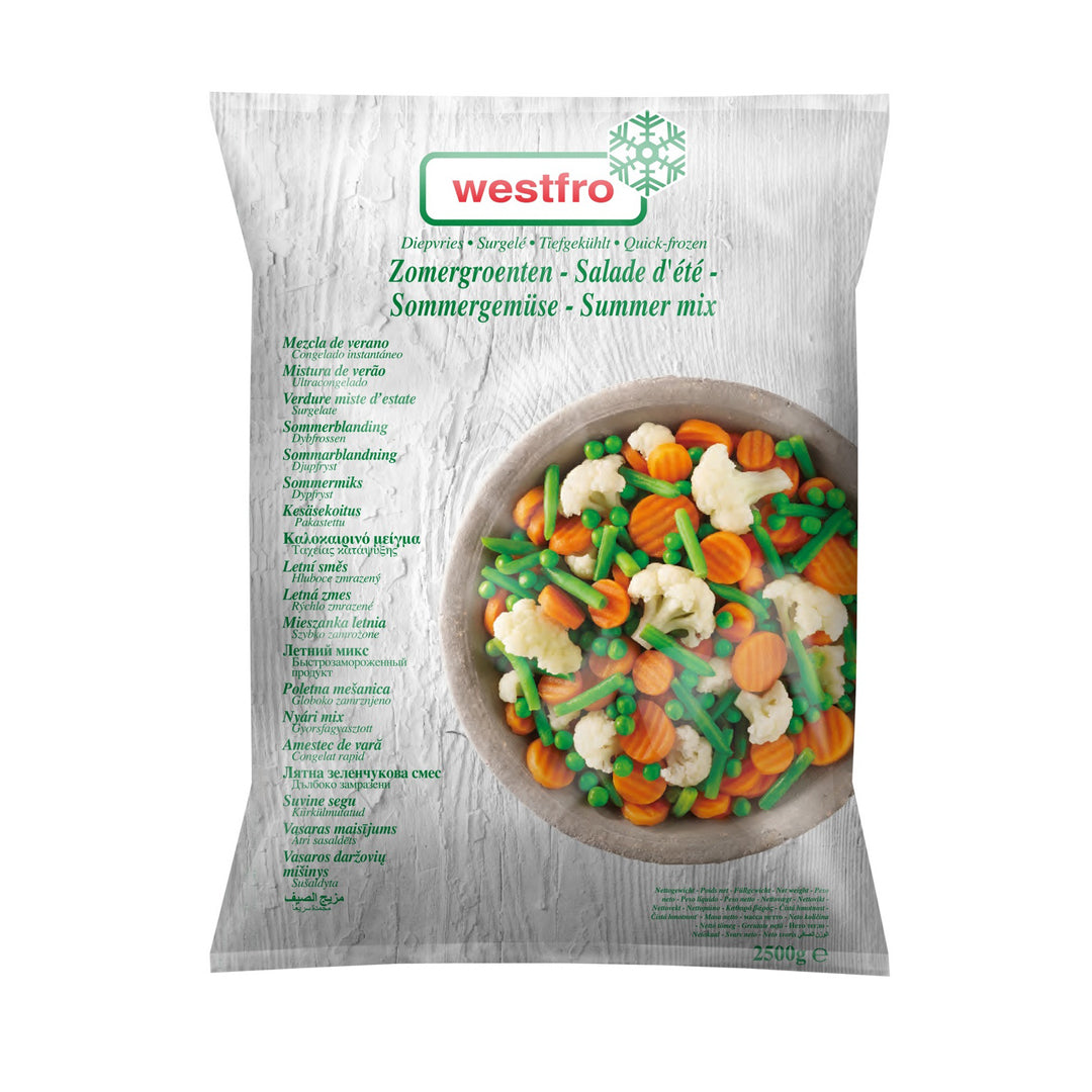 Westfro Vegetal Mixto Zanahoria Habichuela Frijol Coliflor 2.5 Kg