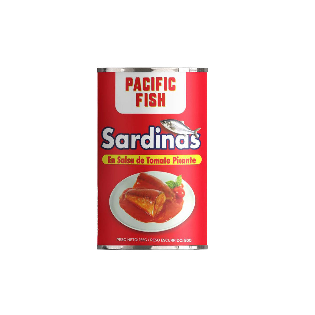 Pacific Fish Sardinas Salsa Tomate Picante 155 gr