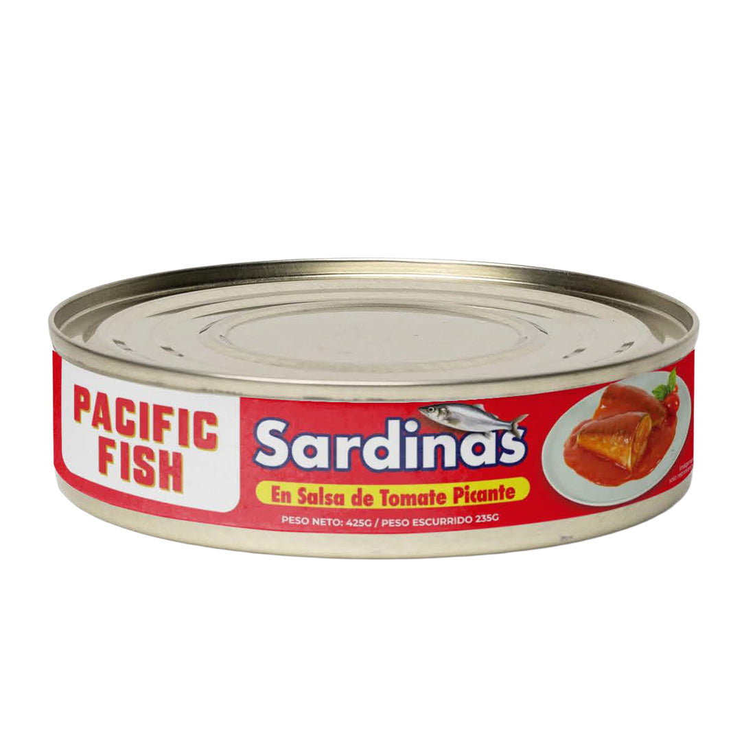 Pacific Fish Sardinas Tomate Picante 155 gr