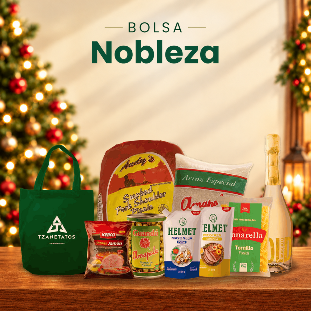 Bolsa Navideña Nobleza