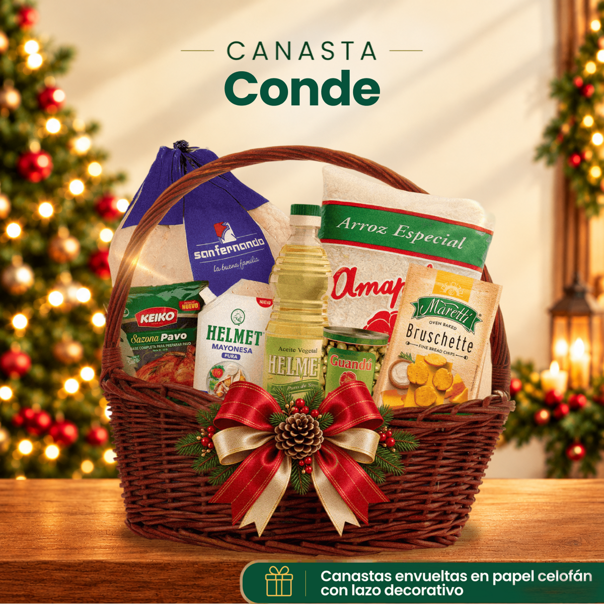 Canasta Navideña Conde