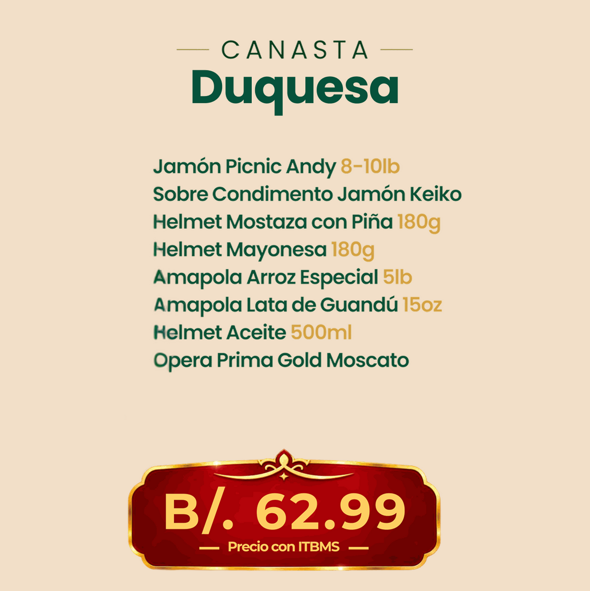 Canasta Navideña Duquesa