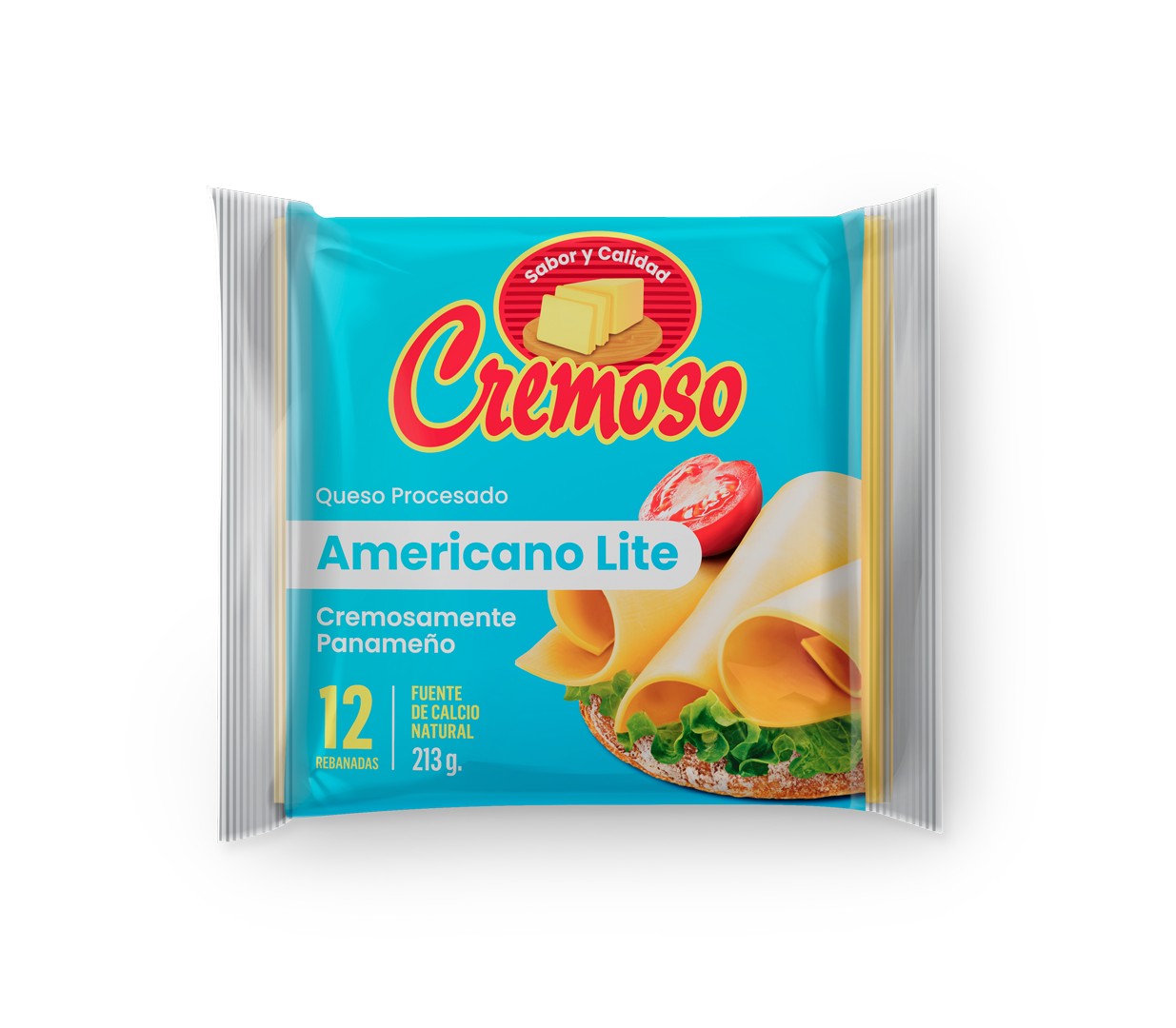 Cremoso Lite 12 Rebanadas 213g
