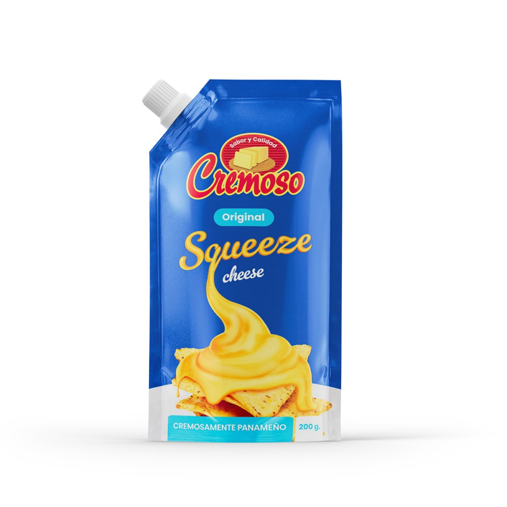 Cremoso Queso Squeeze 200 gr