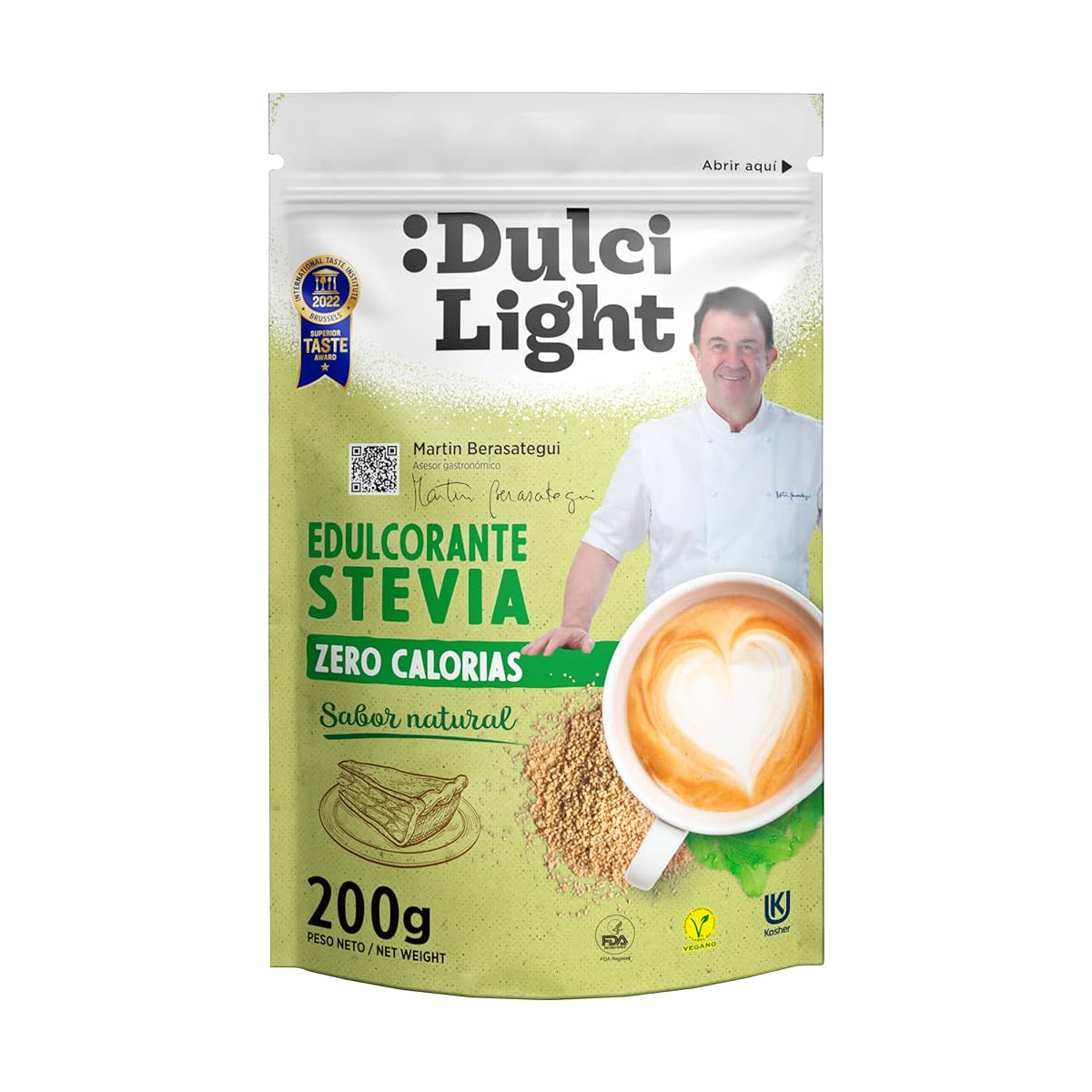 DULCILIGHT STEVIA DOYPACK 200gr