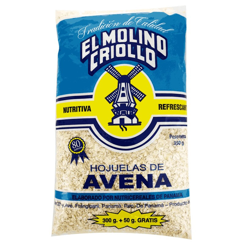 Molino Criollo Cereal Caliente Hojuela 350 GR