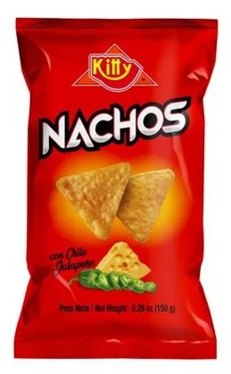 Kitty Nacho Con Chile Jalapeño 150 gr
