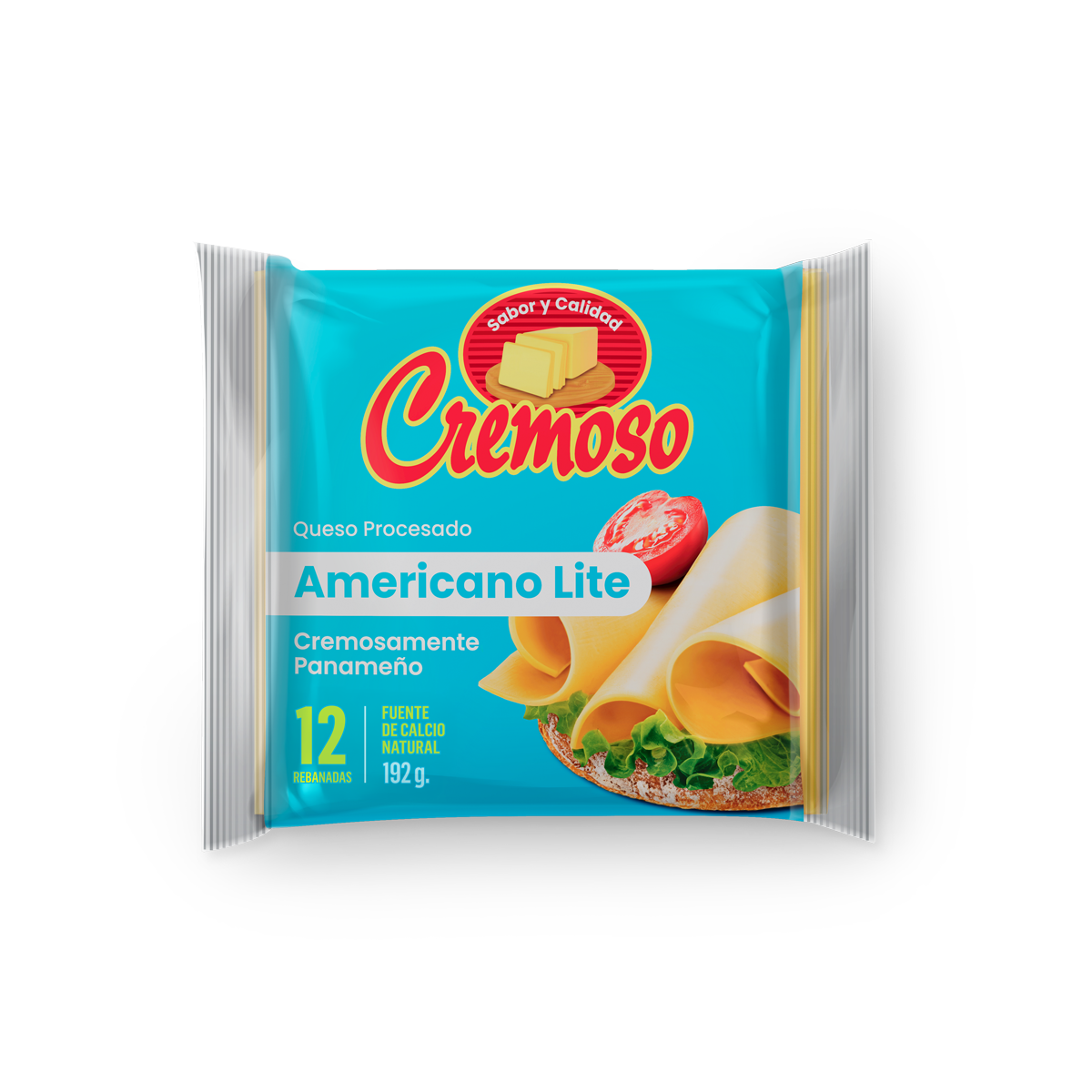 Cremoso Lite 12 Rebanadas 192g