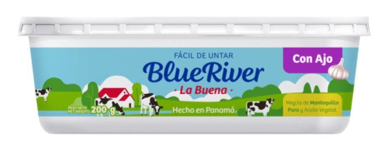 Mantequilla Blue River con Ajo 200 Gr