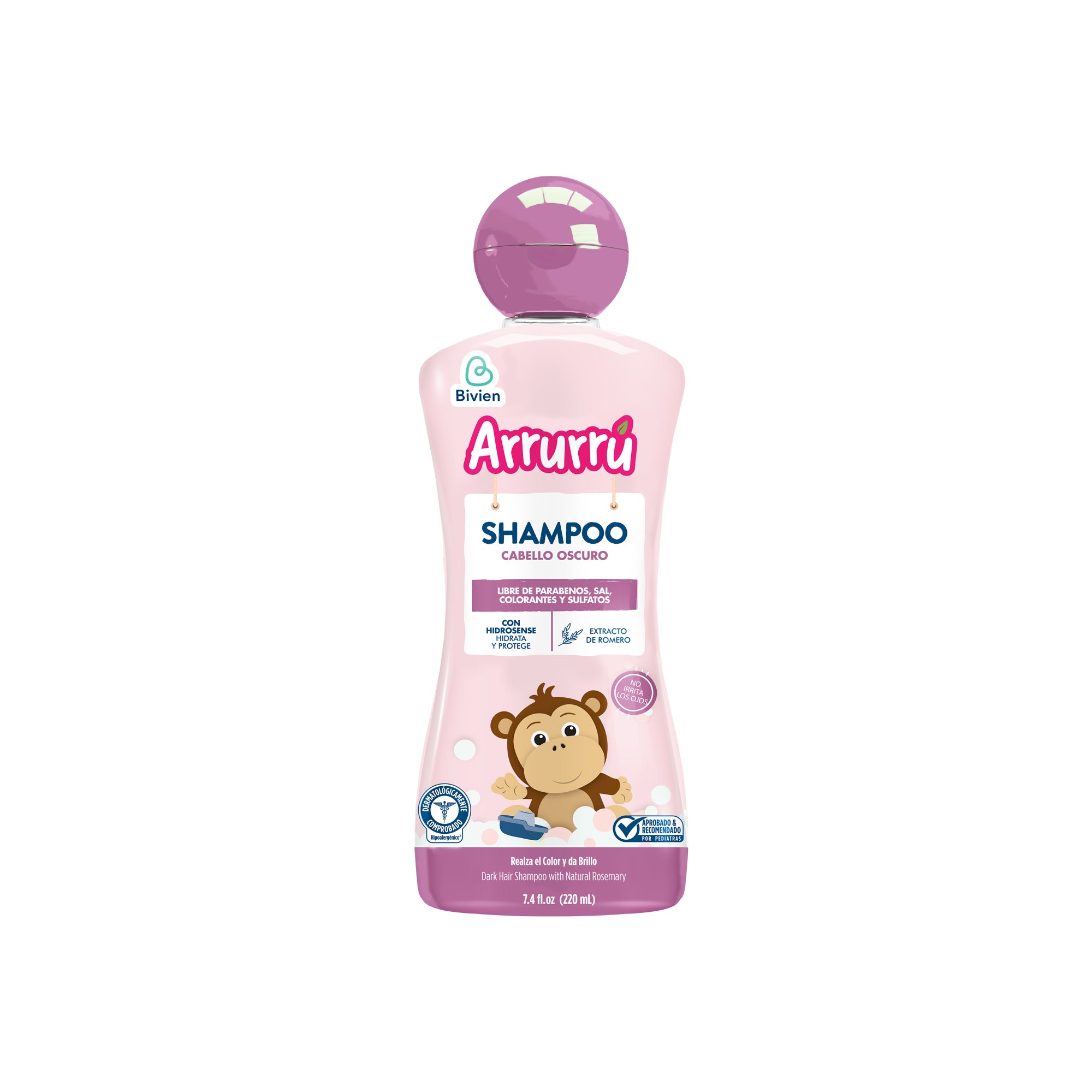 Arrurrú Shampoo Cabello Oscuro 220 Ml