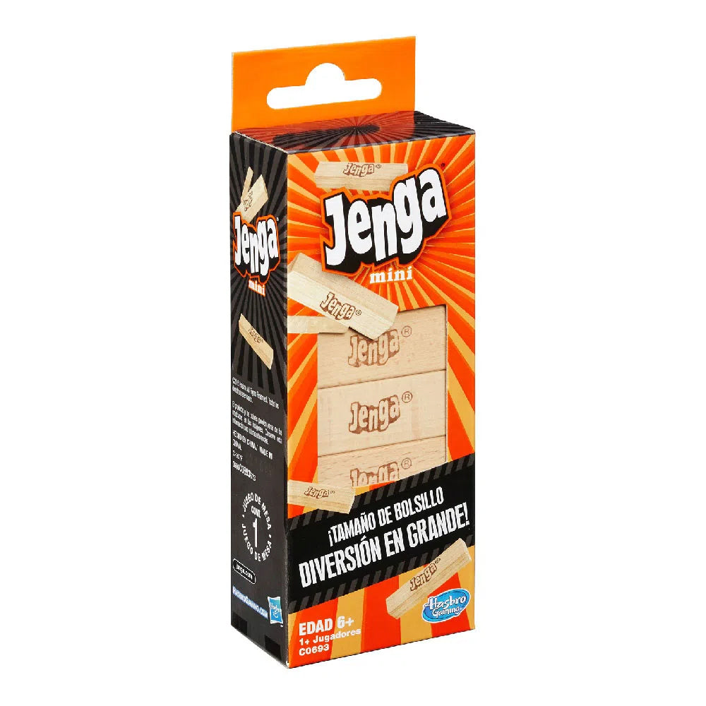Hasbro Jenga Juego De Mesa Mini - Tamaño de Bolsillo
