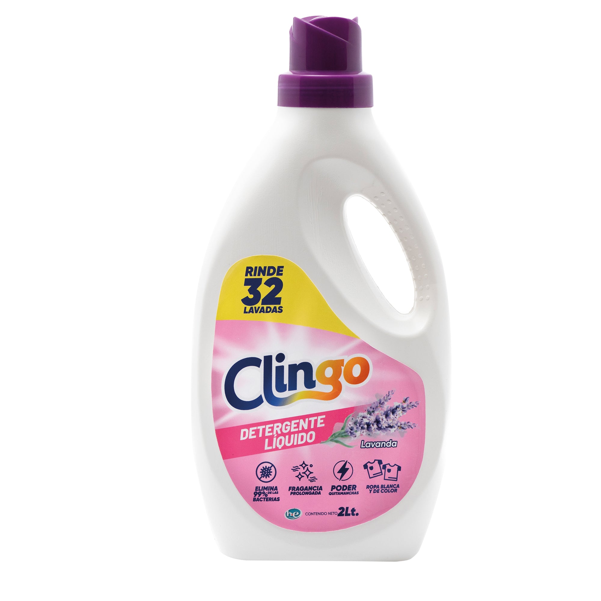 Clingo Detergente Lavanda 2000 Ml