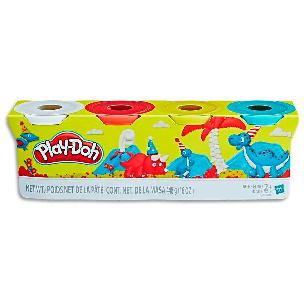 Hasbro Playdoh Juguete Masilla 4 Pack