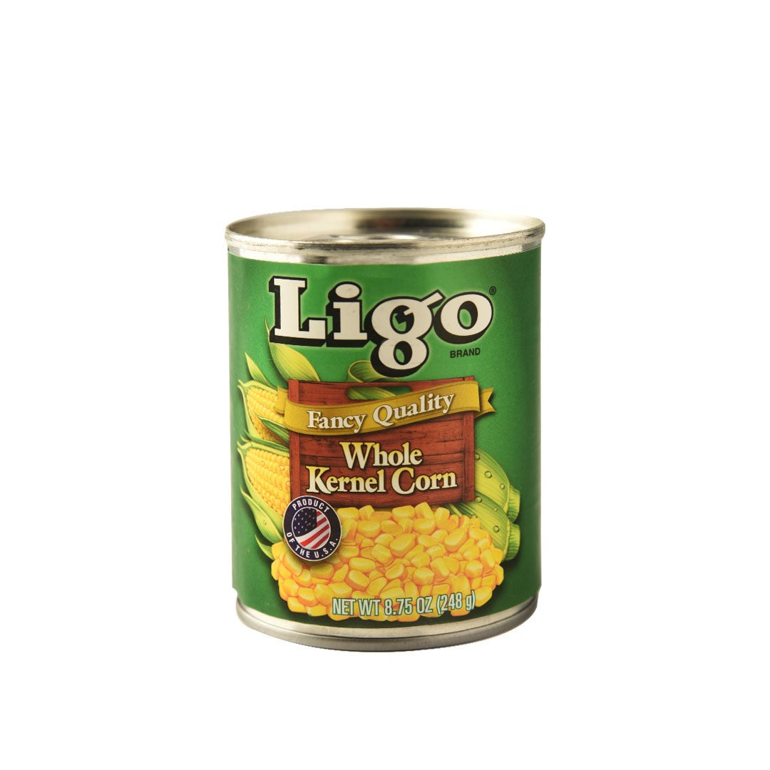 Ligo Whole Kernel Corn - 8 oz