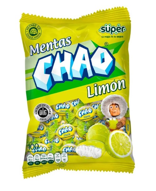 Chao Menta Limon - 100 un