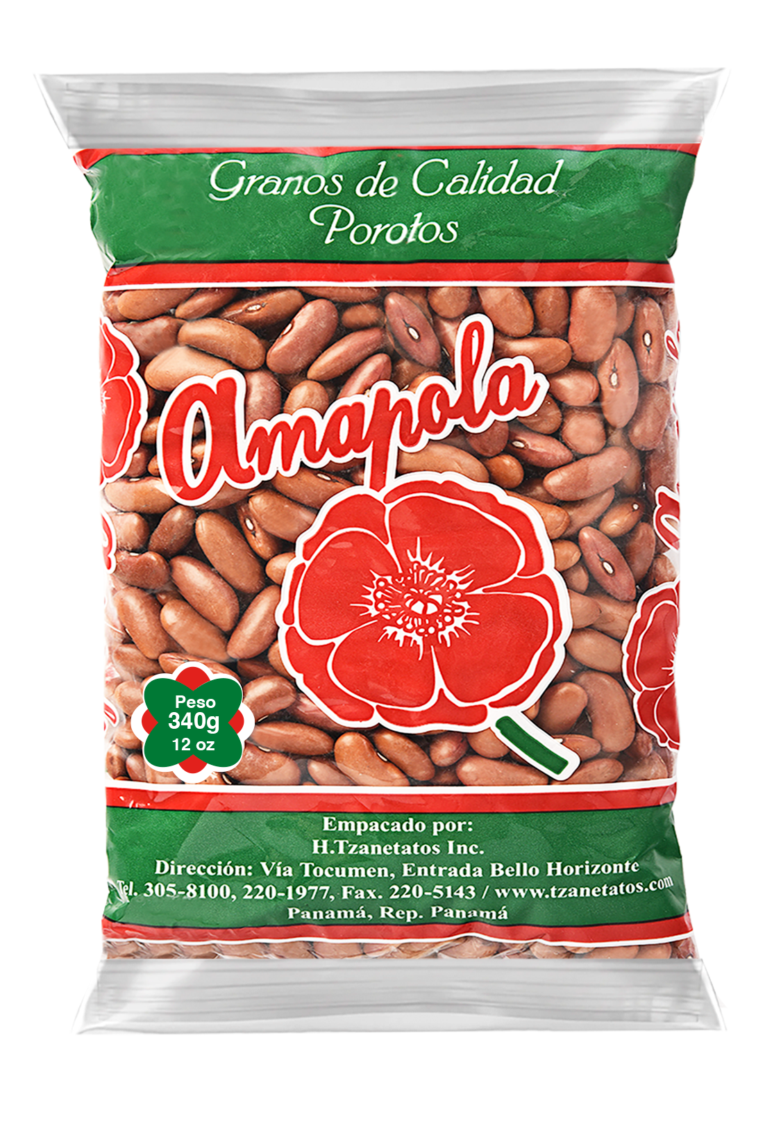 Amapola Porotos Rojos 340G