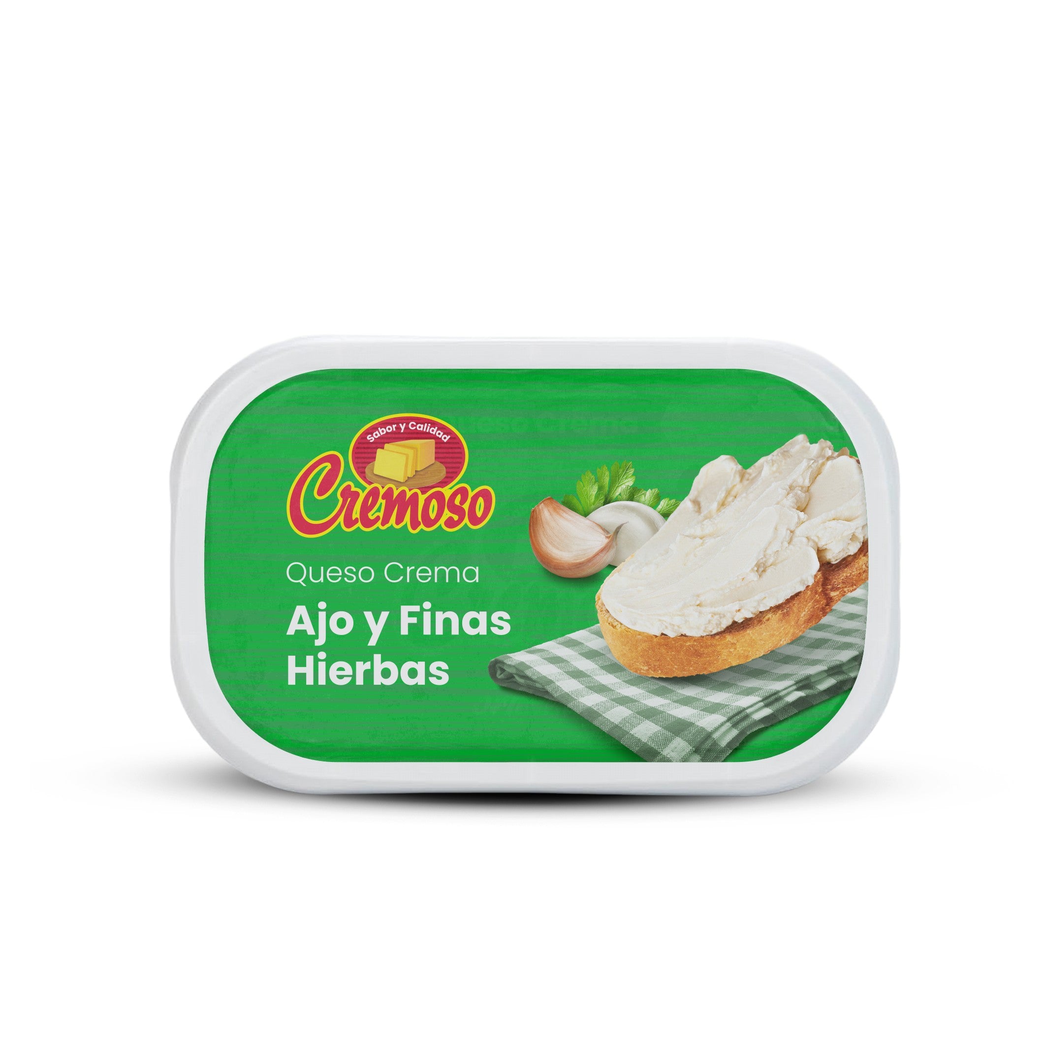 Cremoso Queso Crema Ajo y Finas Hierbas 200 Gr