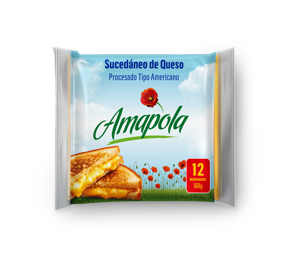 Amapola Queso 12 Rebanadas 168g