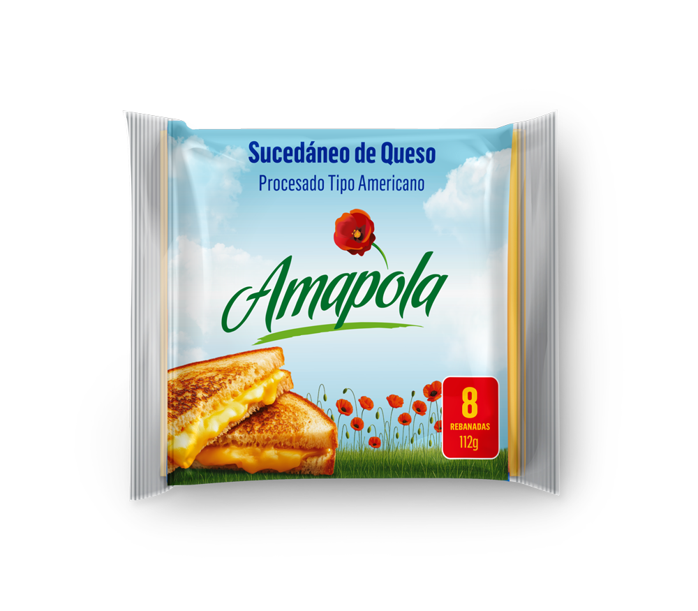 Amapola Queso 8 Rebanadas 112g