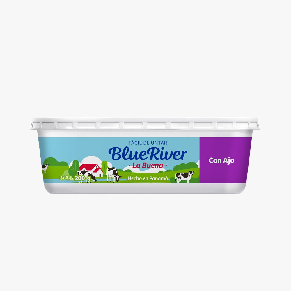 Mantequilla Blue River con Ajo 200 Gr