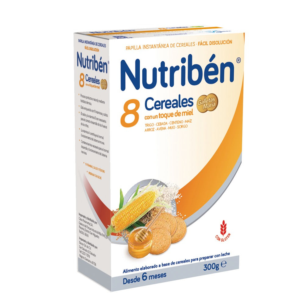 Nutriben Cereales Miel y Galletas María 300gr