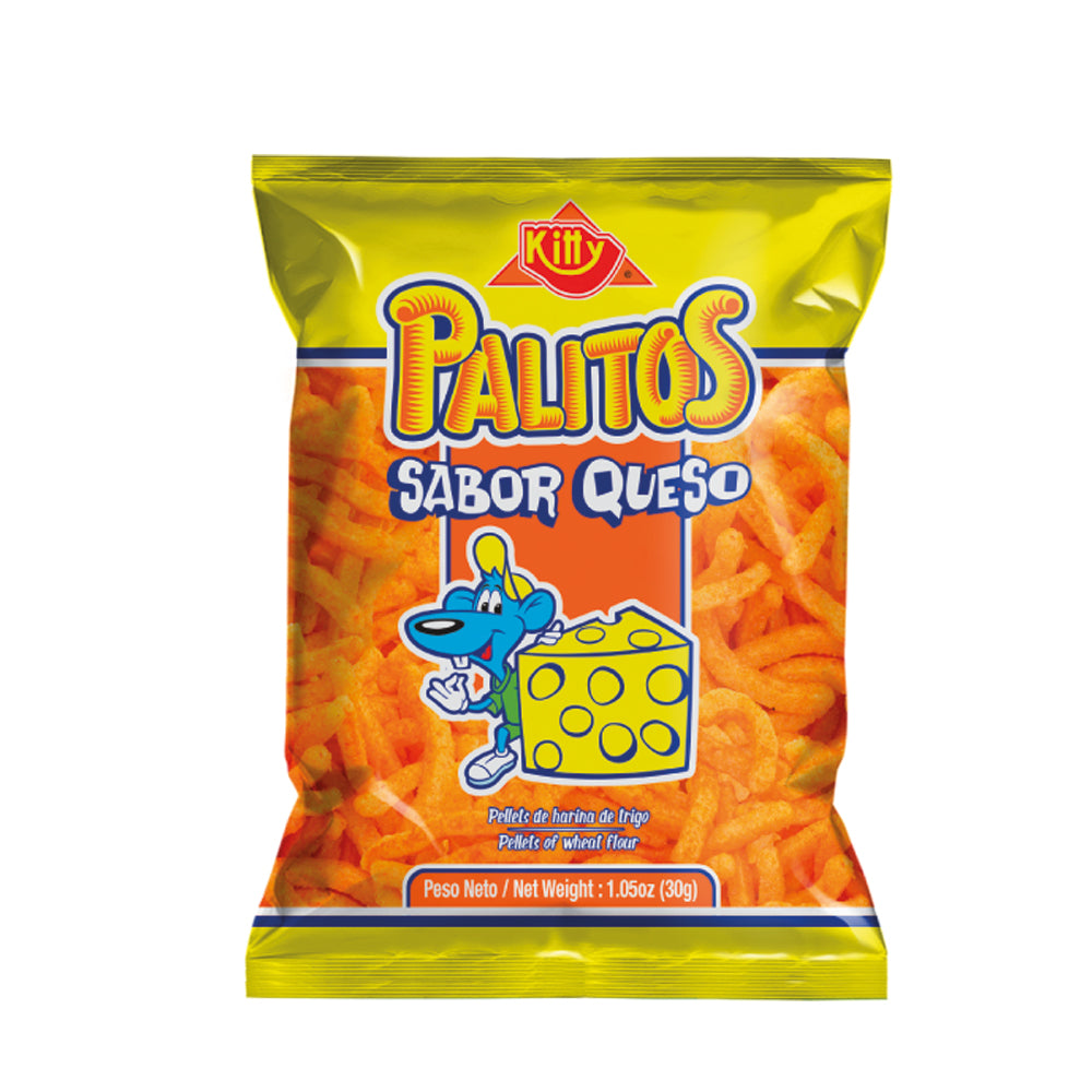 Kitty Palito Con Queso 30 gr