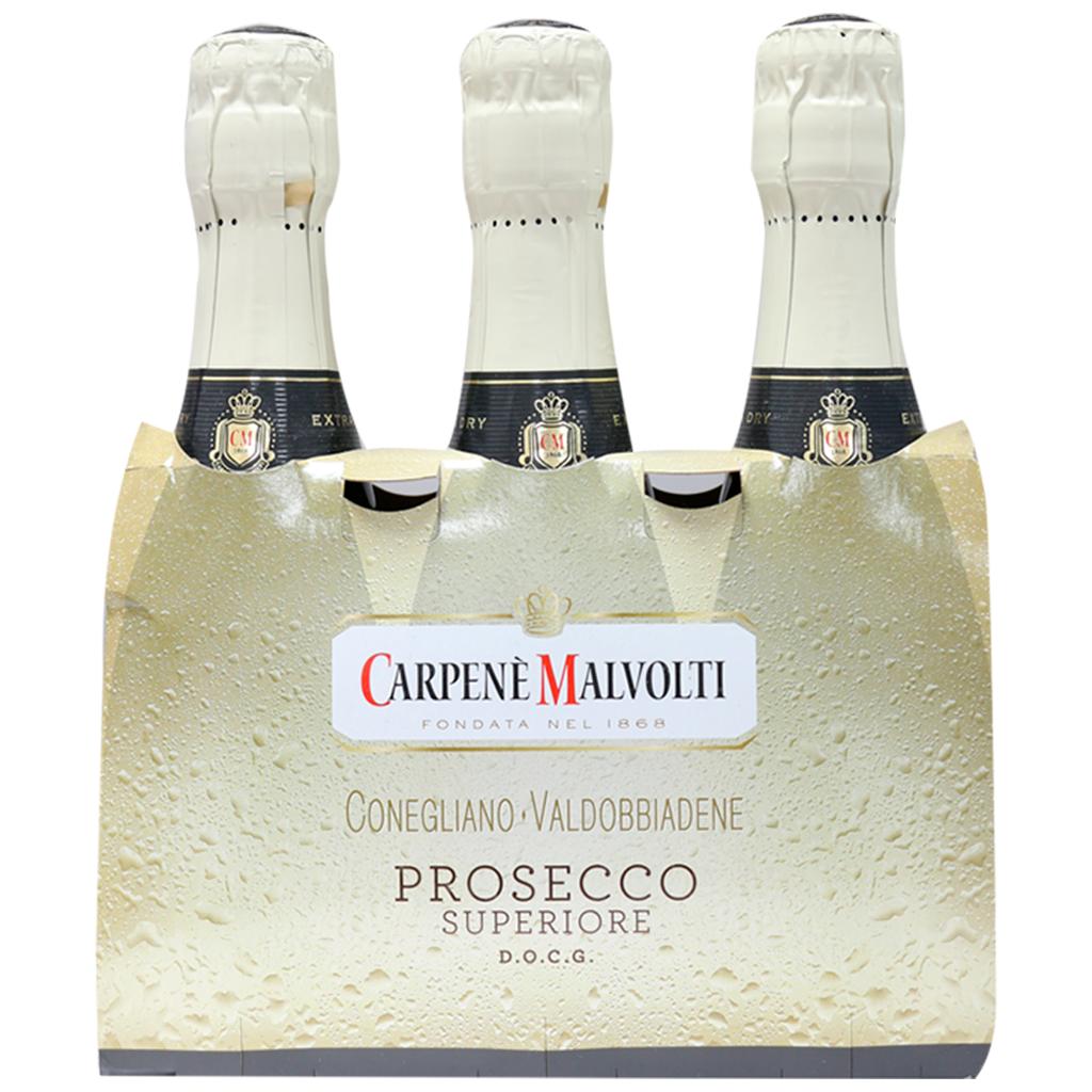 Carpene Extra Dry Tripack D.O.C.G 200 ml