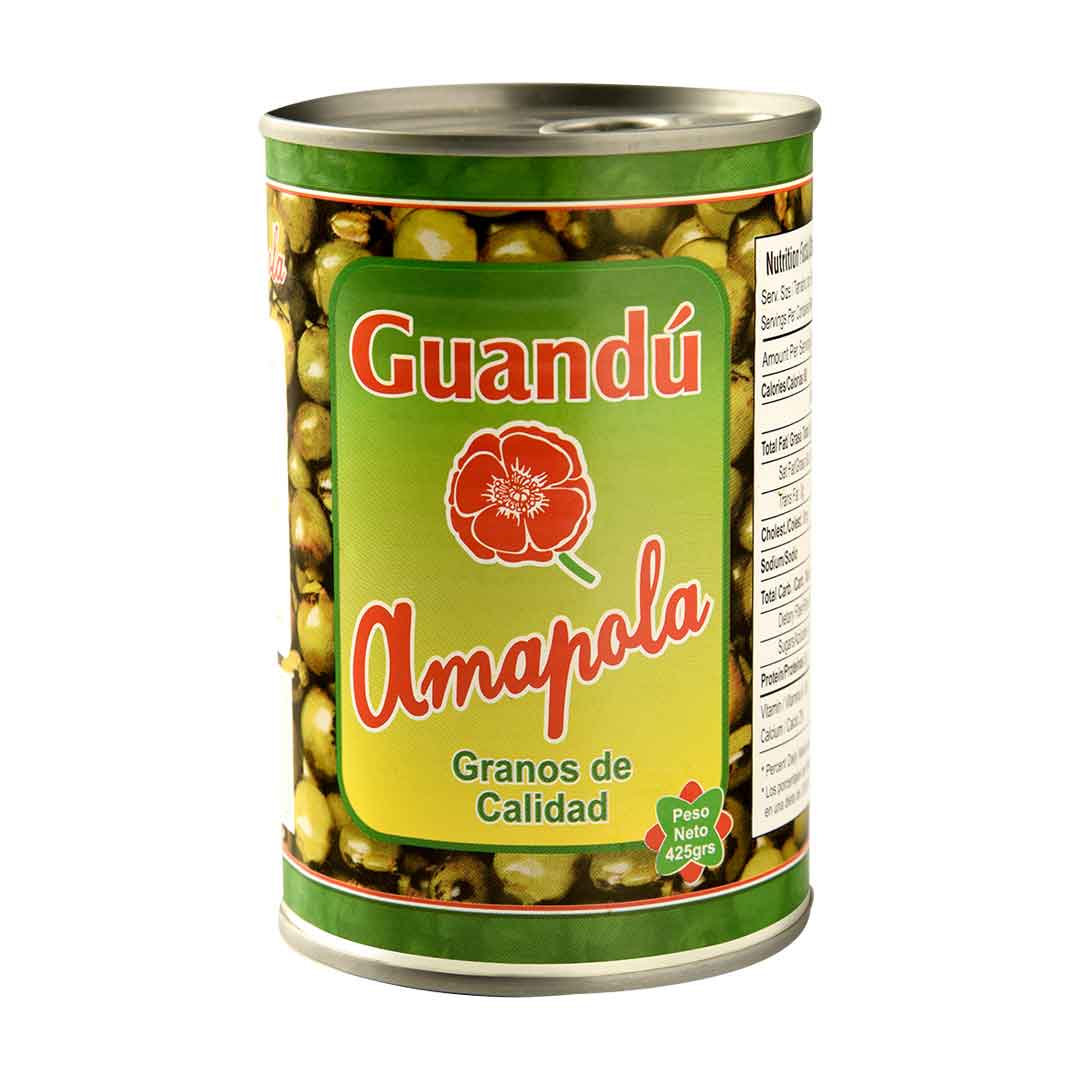 Amapola guandu En Sal 425 gr