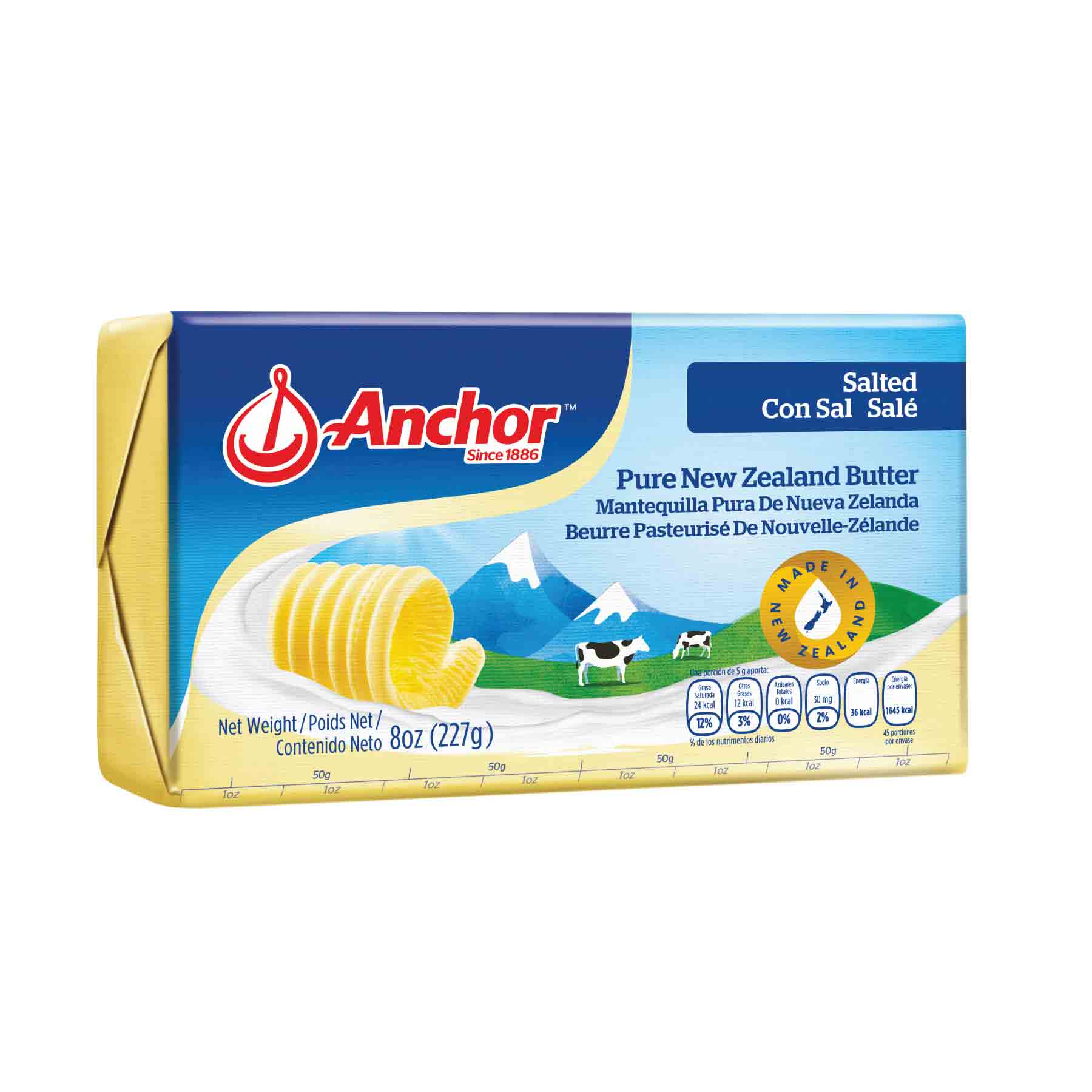 Anchor Mantequilla Con Sal 454 gr