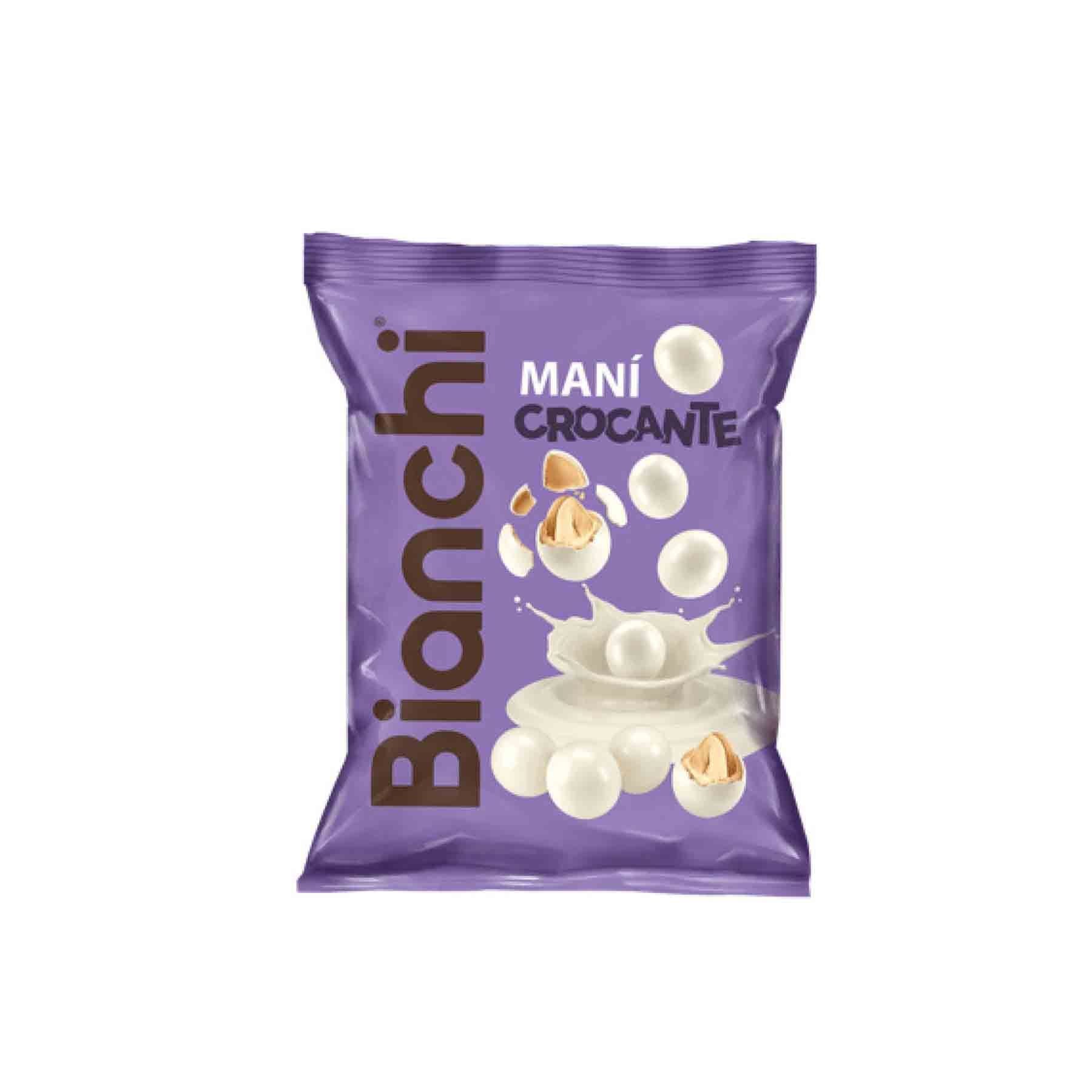 Bianchi Maní Crocante Blanco 60 gr