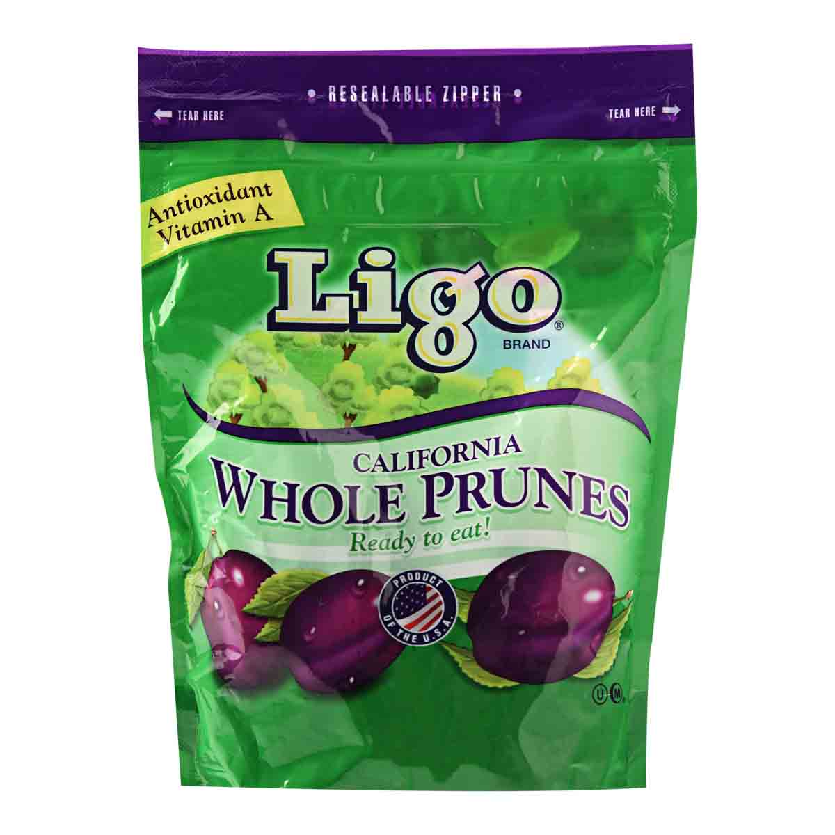 Ligo Ciruelas Pasas C/Semilla De 8 onzas