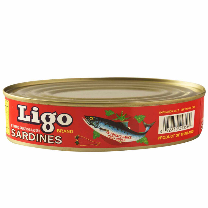 Ligo Sardina En Salsa De Tomate Picante 15 onzas