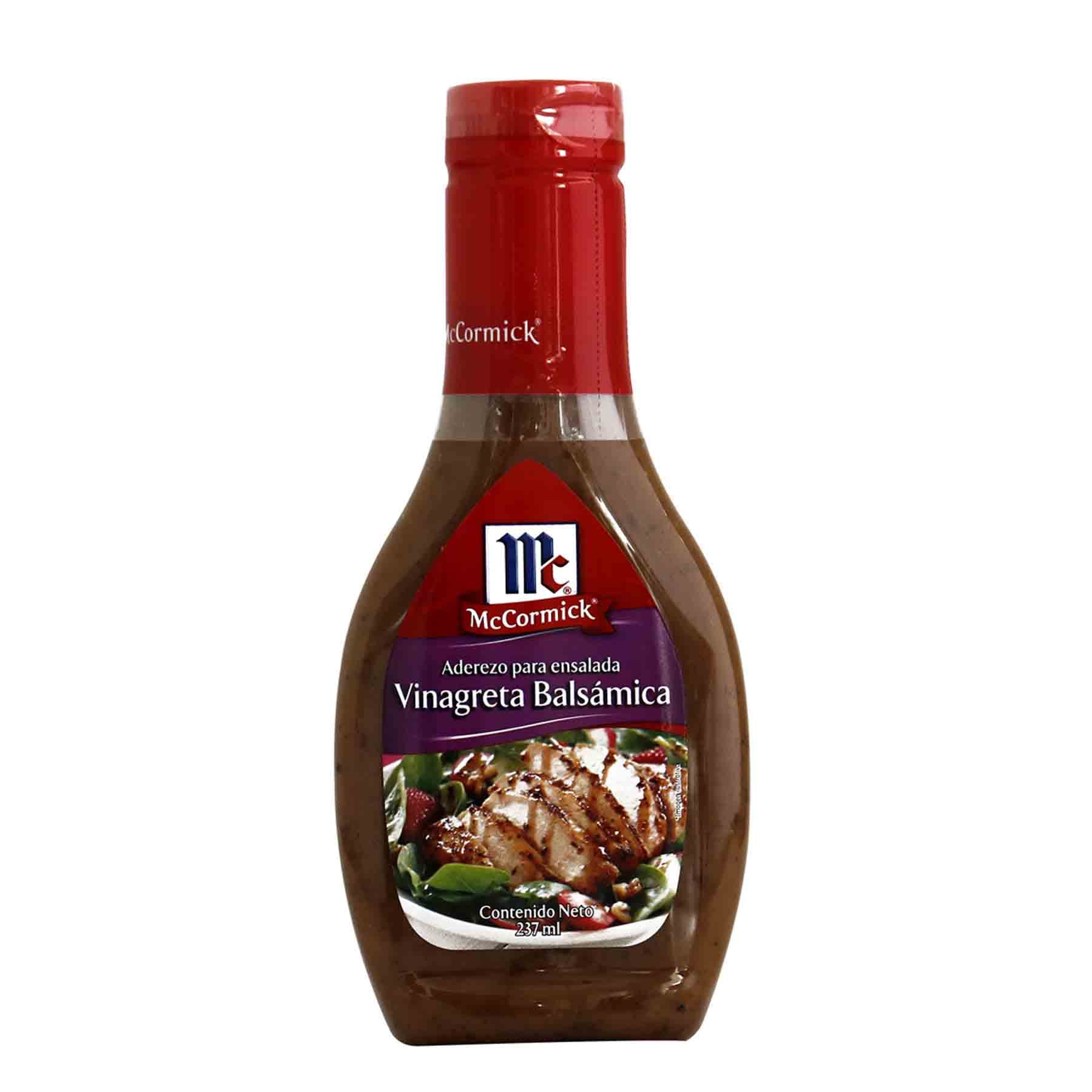 McCormick Aderezo para Ensalada Vinagreta Balsámica 237 ml