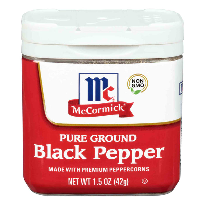 McCormick Pepper Black ground 1.5 onzas