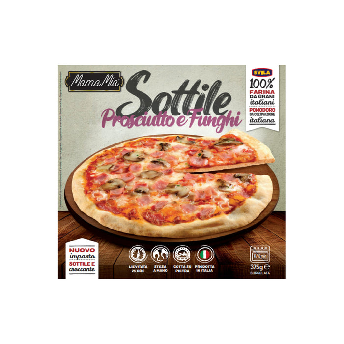 Mamma Mia Pizza Prosciutto e Funghi 2x1 (Compra 2 y paga 1)