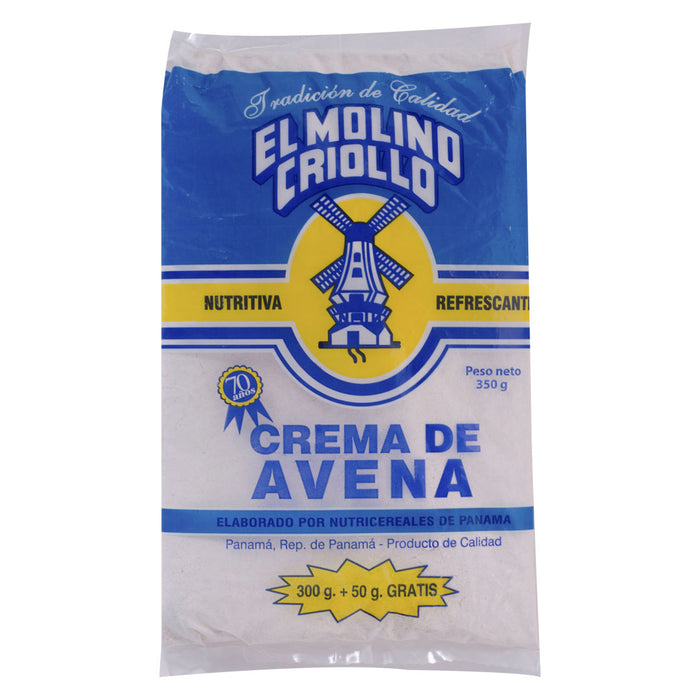 Molino Criollo Cereal Caliente Crema Avena 350 gr
