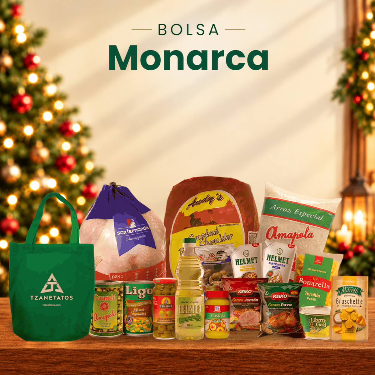 Bolsa Navideña Monarca