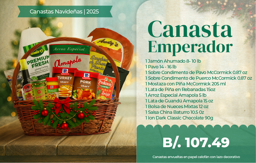 Canasta Emperador