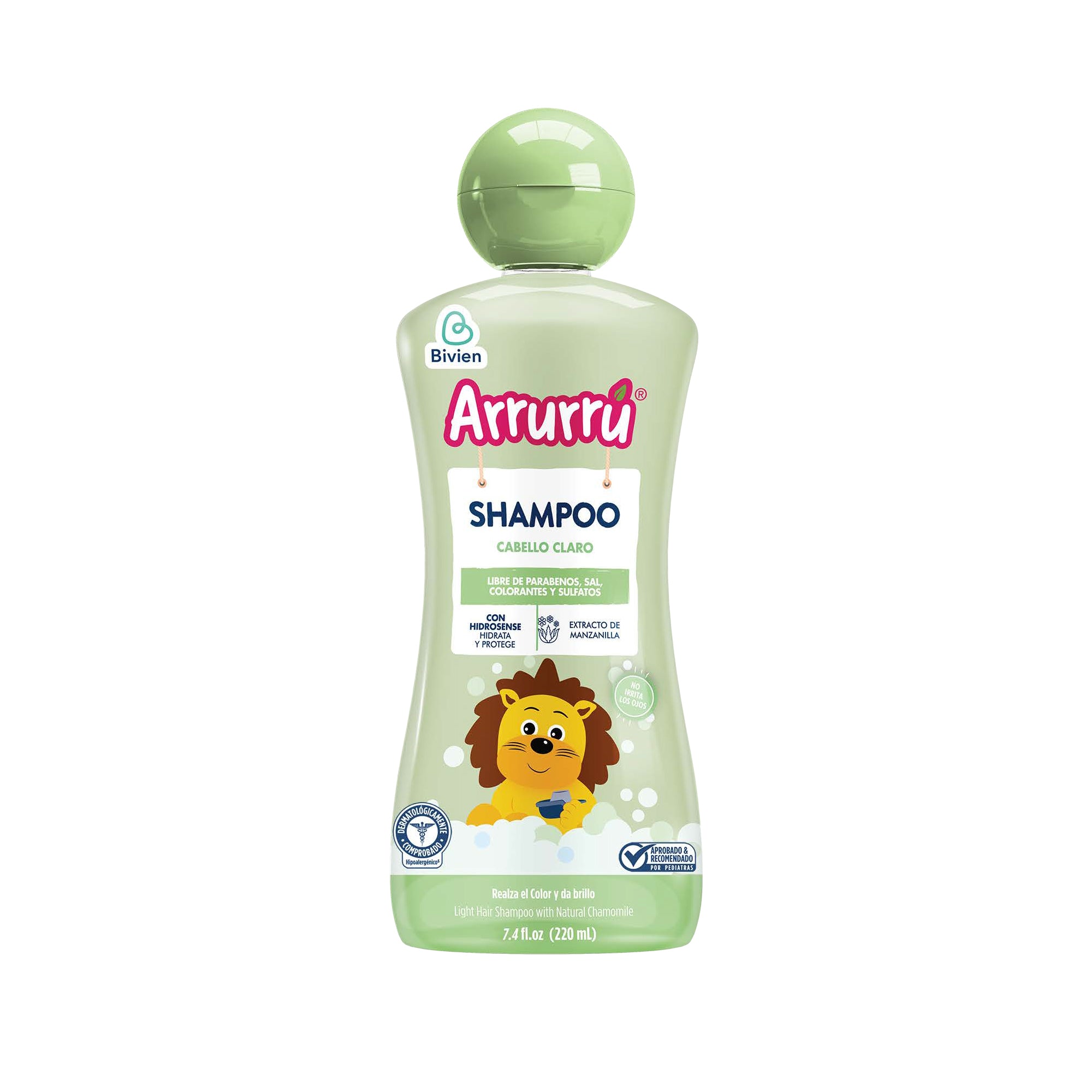 Arrurrú Shampoo Manzanilla Cabello Claro 220 Ml