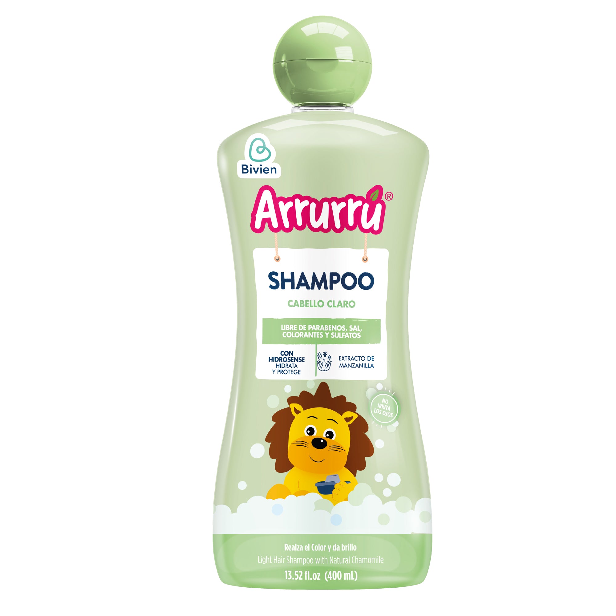 Arrurrú Shampoo Manzanilla Cabello Claro 400 Ml