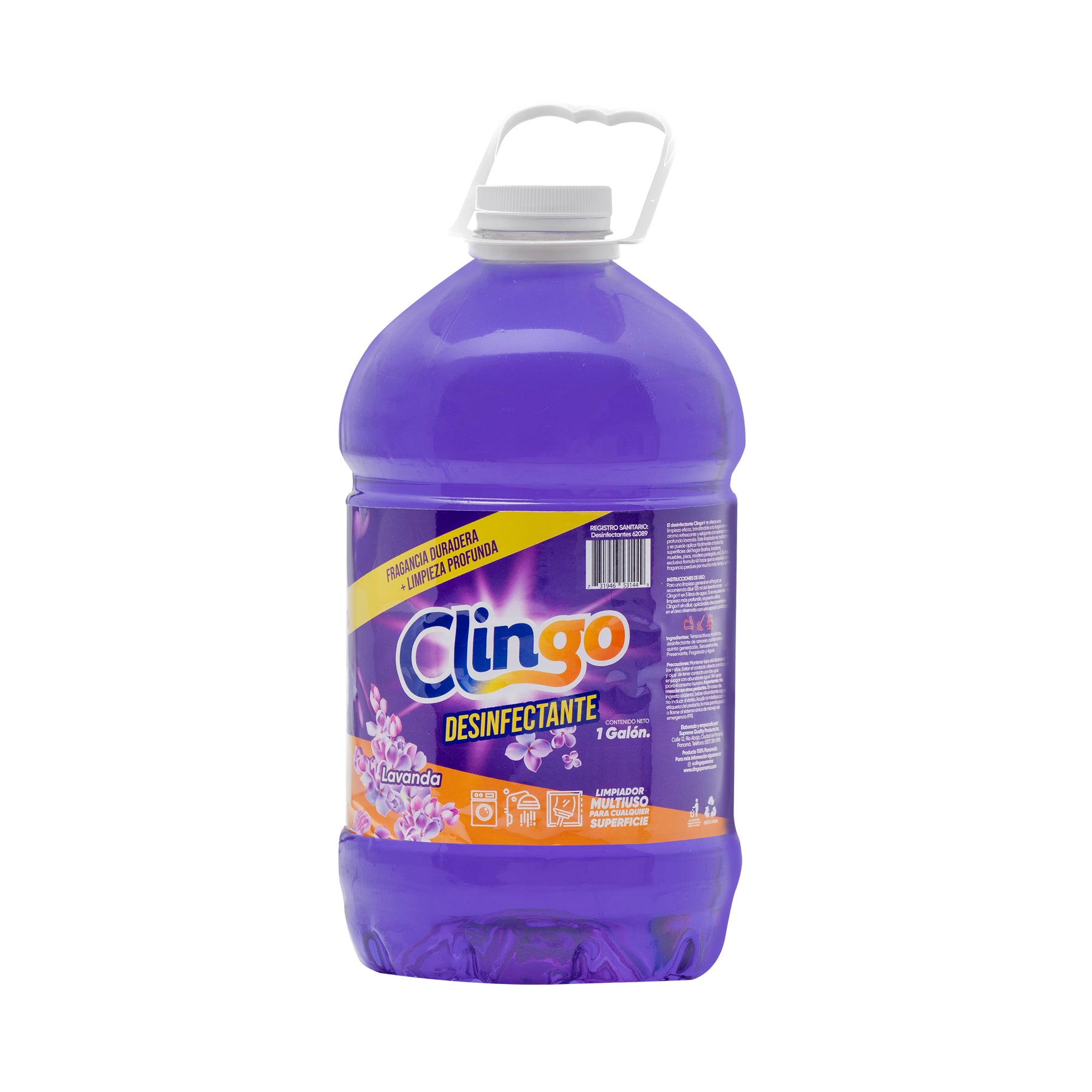 Clingo Desinfectante Lavanda 3785 Ml