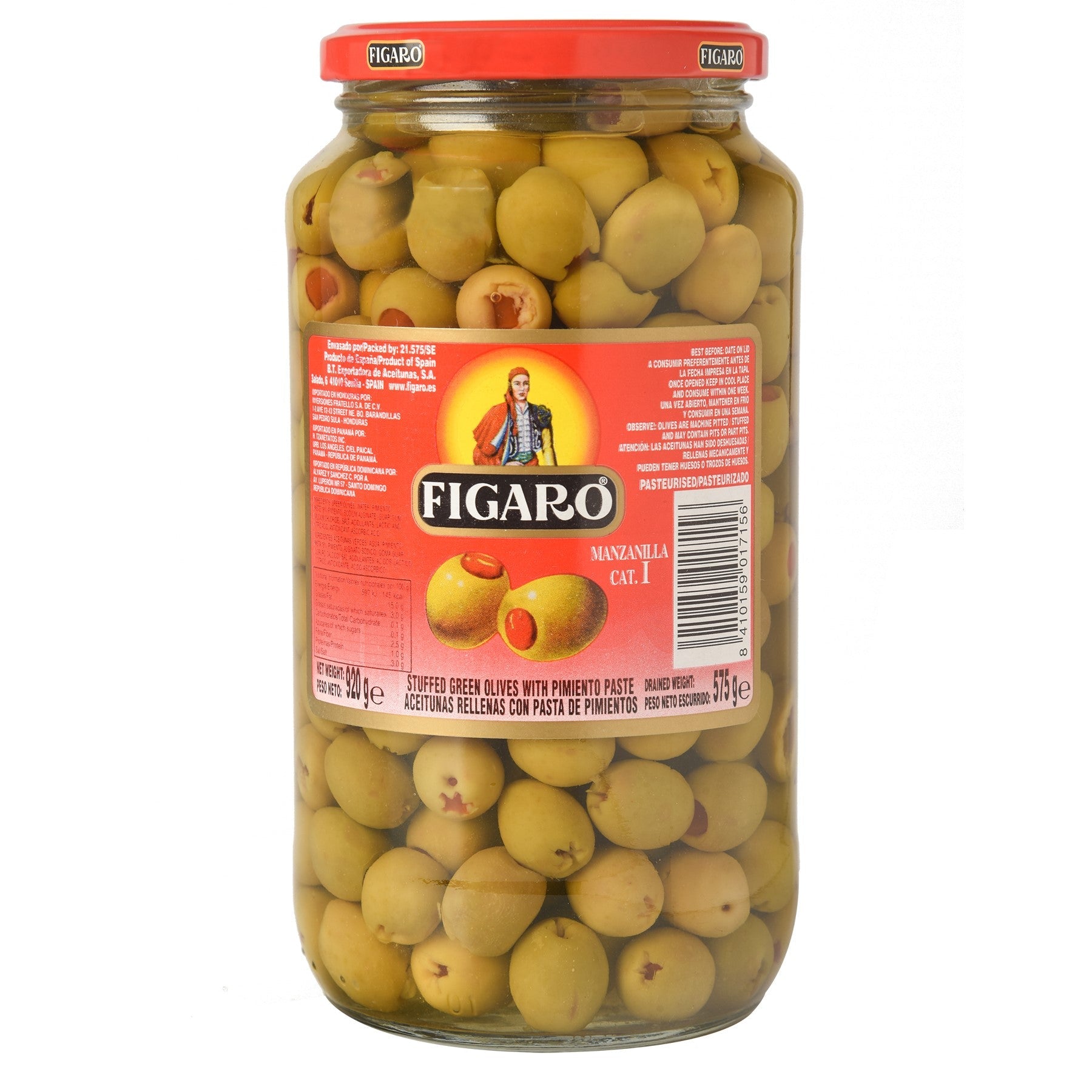 Figaro Aceitunas C/pimiento