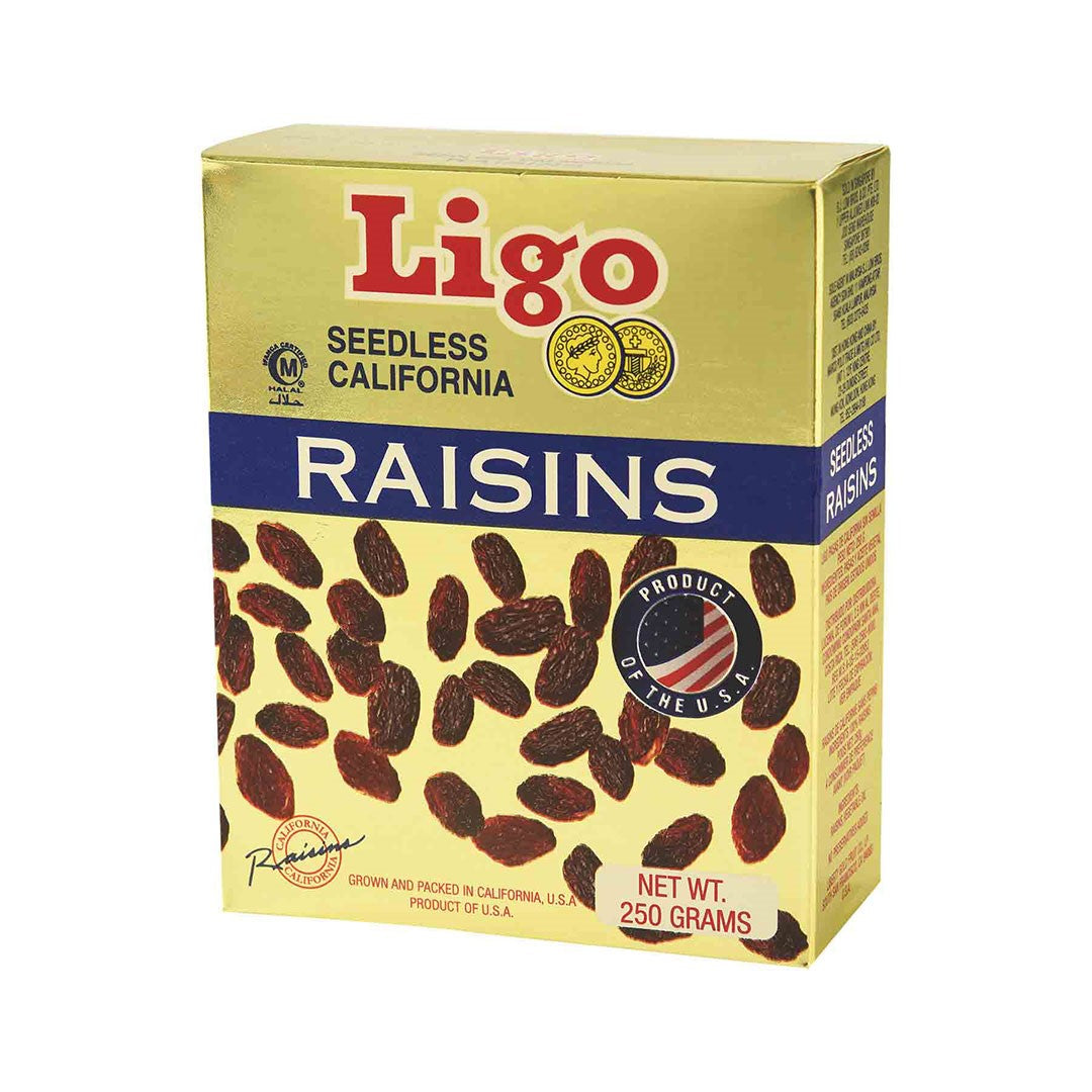 Ligo Raisins Seedleess Califo.