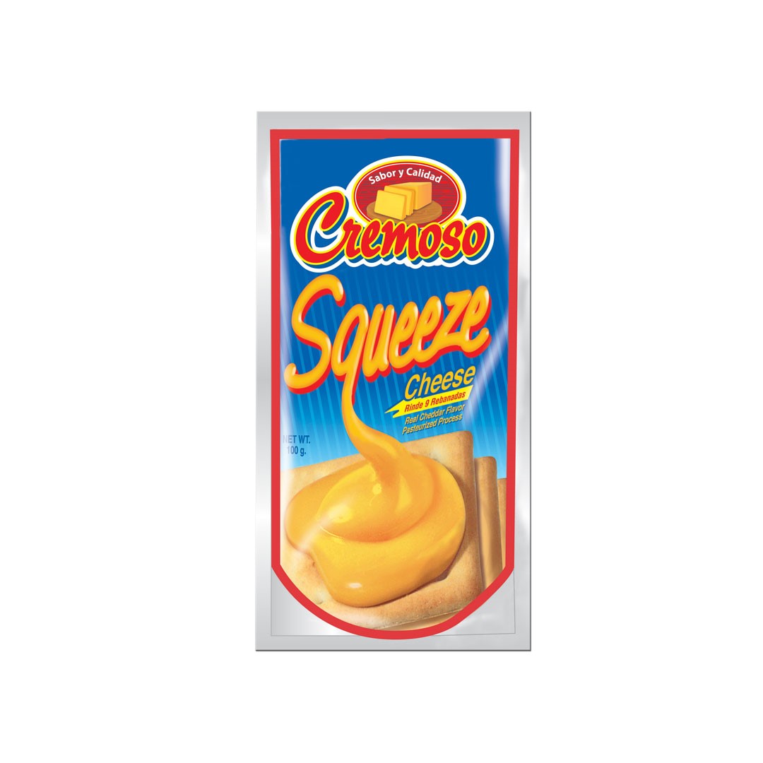 Cremoso Queso Squeeze - 100gr