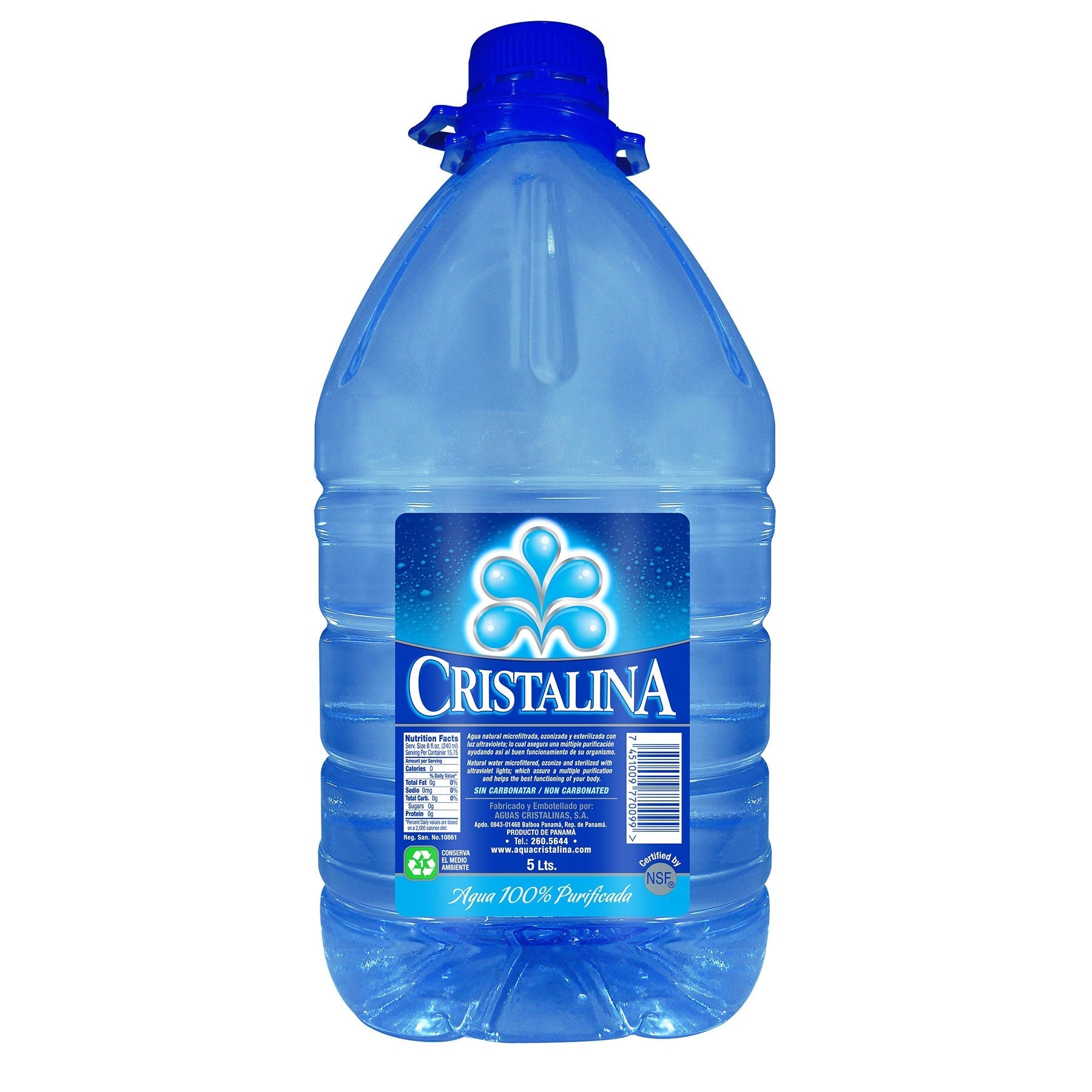 Cristalina Agua Embotellada - 5lt