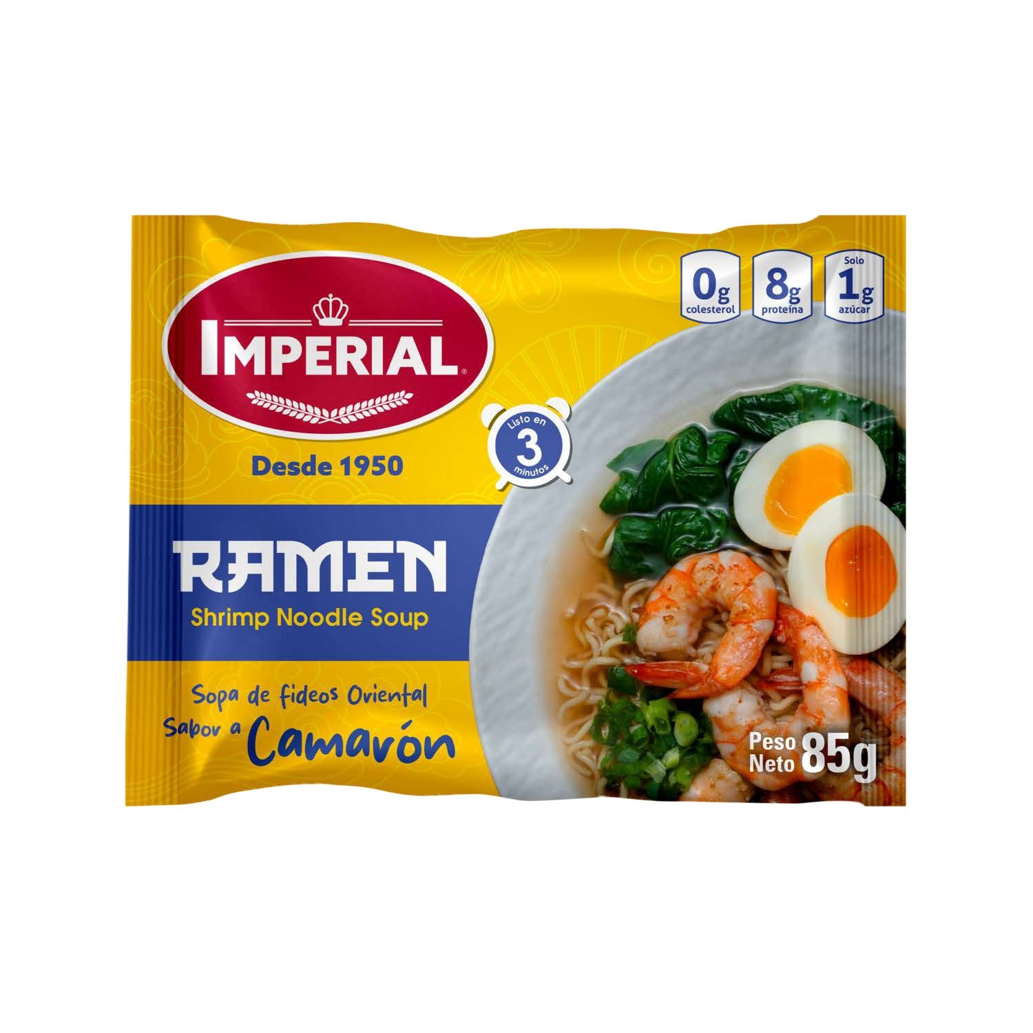 Imperial Ramen Camaron 85 Gr