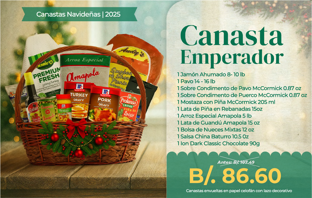 Canasta Emperador