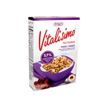 Vitalisimo Cereal Frío Muesli Pasas 450 gr