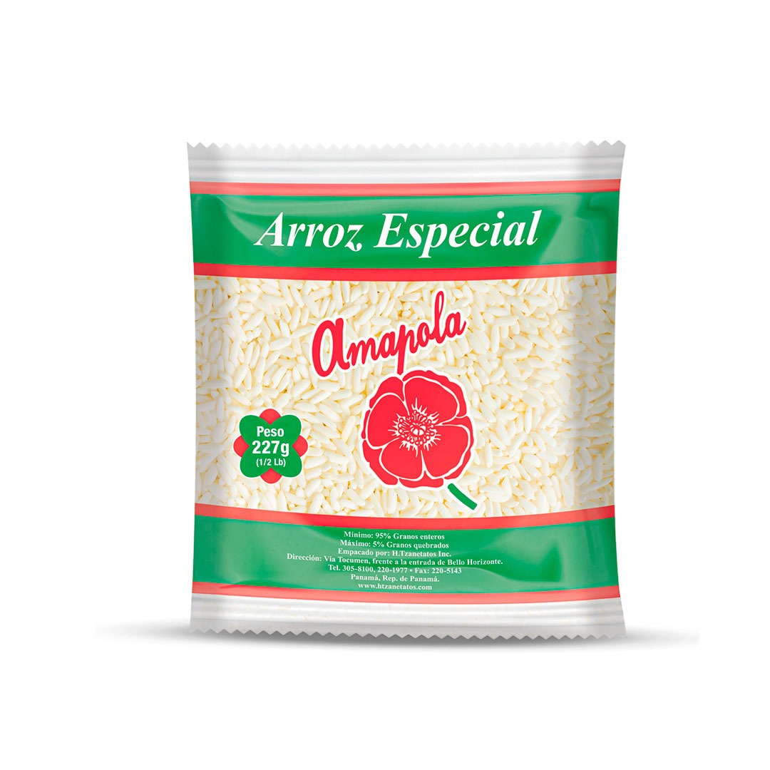 AMAPOLA ARROZ 1/2 lb - 227g